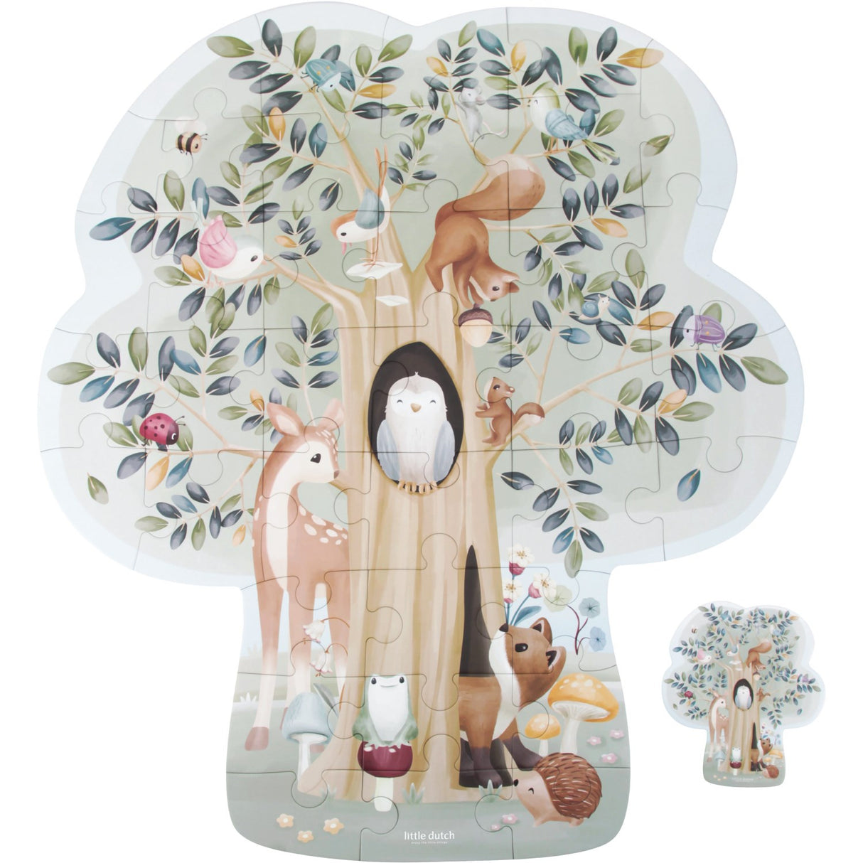 Little Dutch Forest Friends Multi Gulvpuslespil