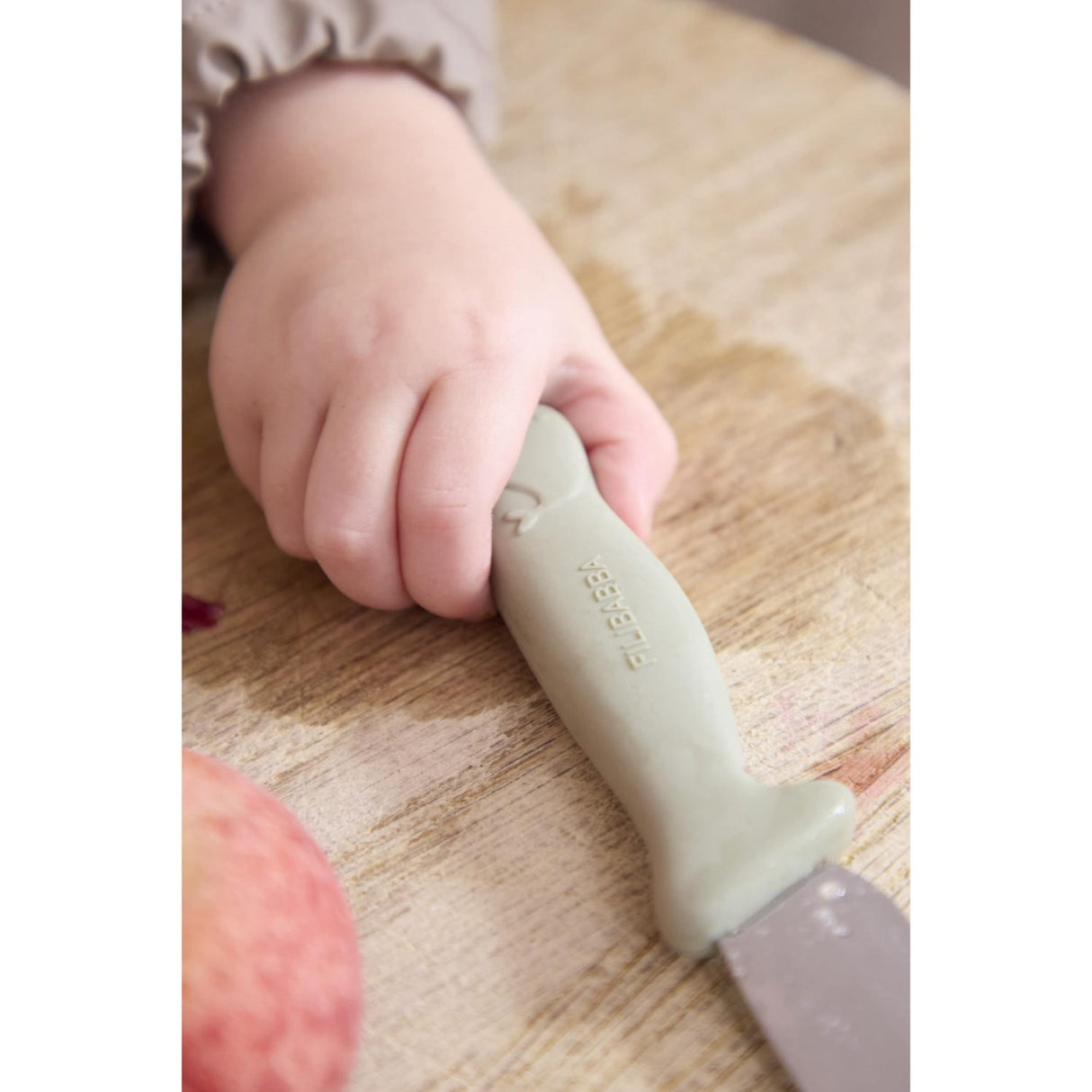 FILIBABBA knivsett for barn - 2-pakning pulver blå / grønn