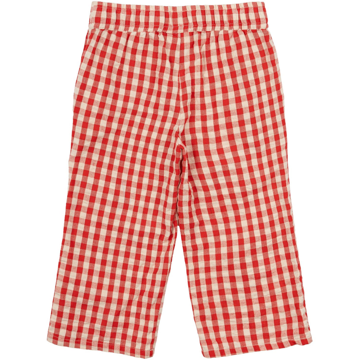THE NEW Siblings Poppy Red Check Nelly Loose Bukser