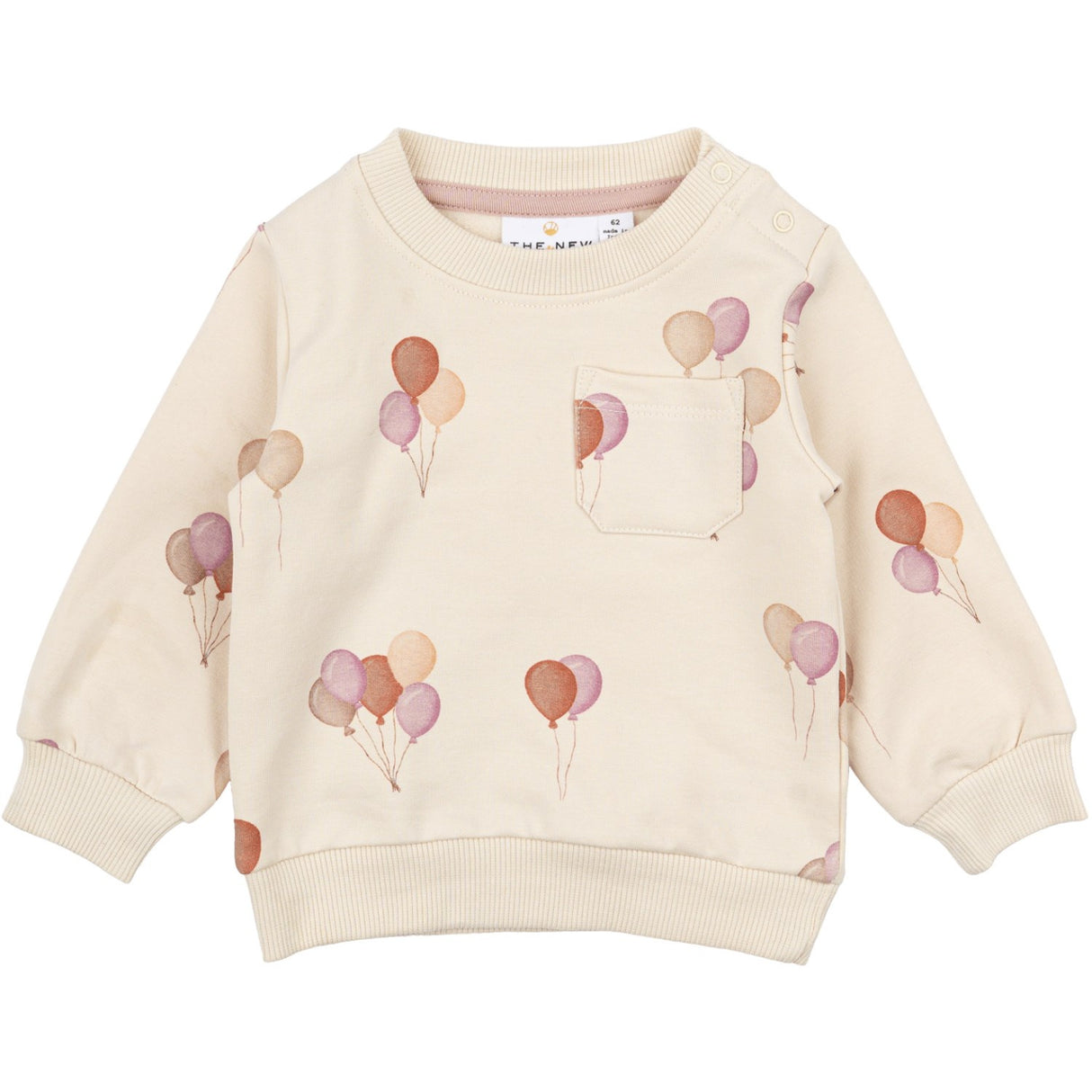 THE NEW Siblings White Swan AOP Nola Collegegenser