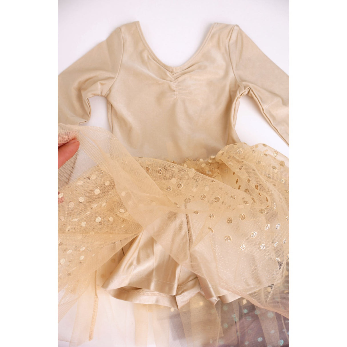 Sofie Schnoor x Luksusbaby Champagne Gymnastikkdrakt