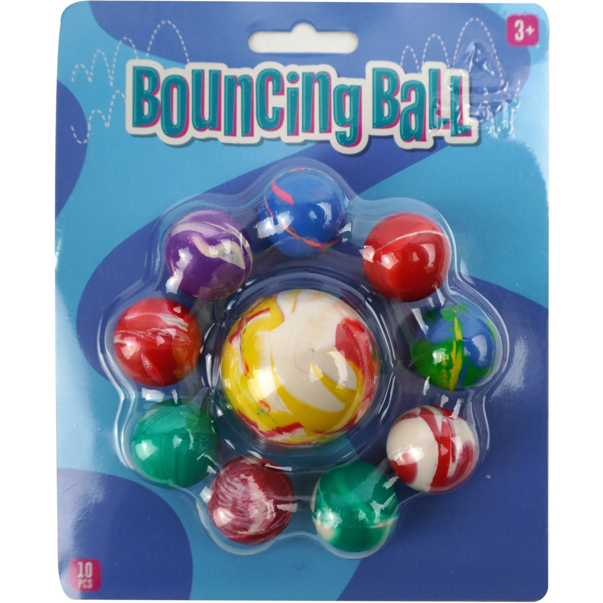 Pocket Money Bouncy Balls 10 stk