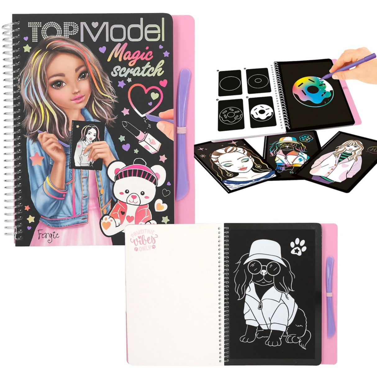 TOPModel magisk skrapebok