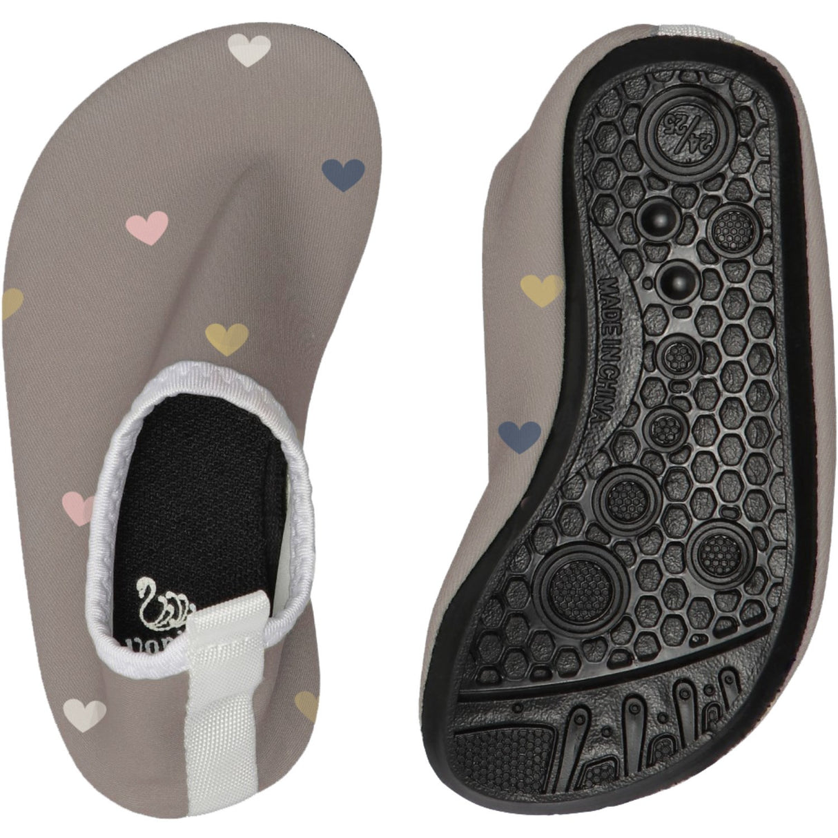 Vanilla COPENHAGEN Wood Hearts Badesko