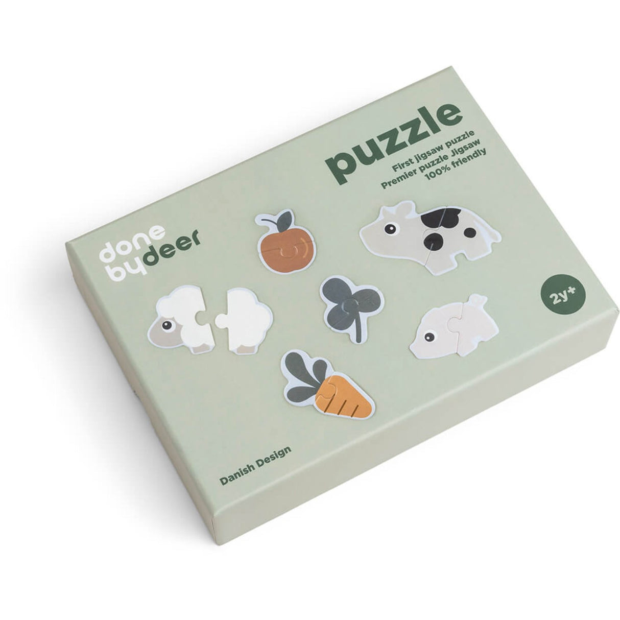 DonebyDeer Color Mix Første puslespill Tiny farm