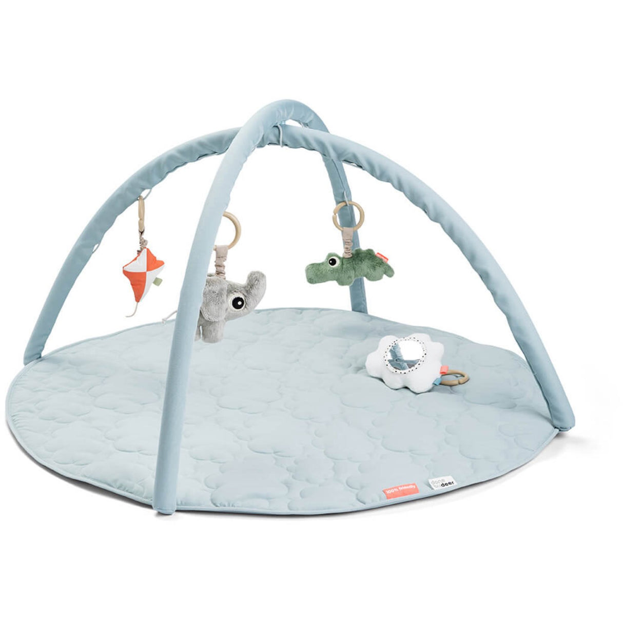 DonebyDeer Blå Aktivitetslekematte Lekeplass Blå