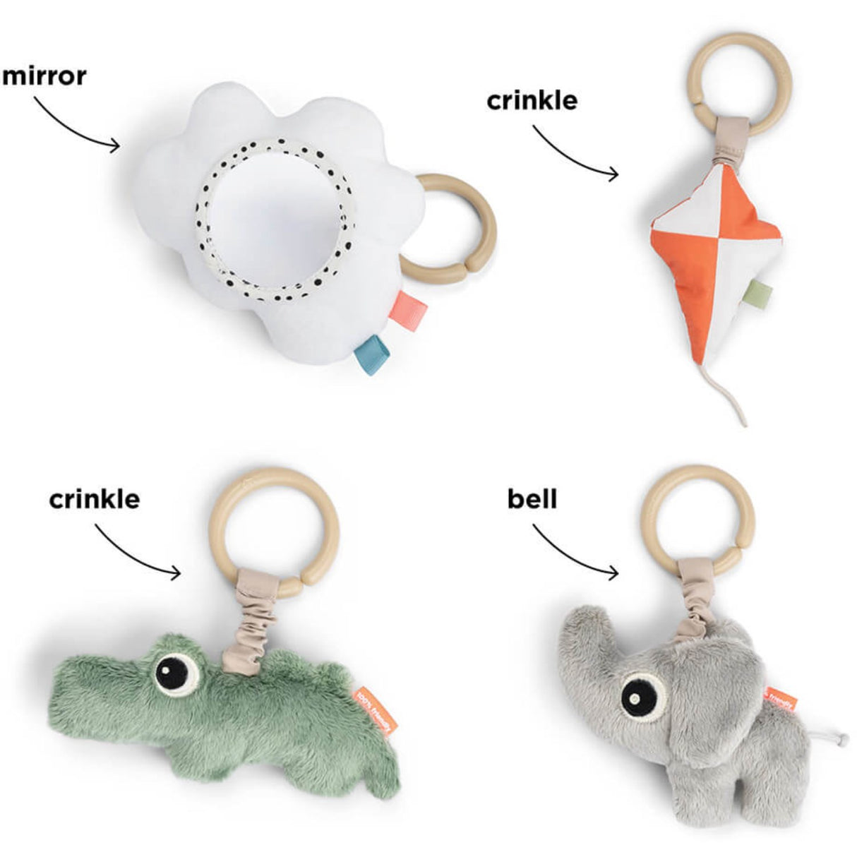 DonebyDeer Blå Aktivitetslekematte Lekeplass Blå