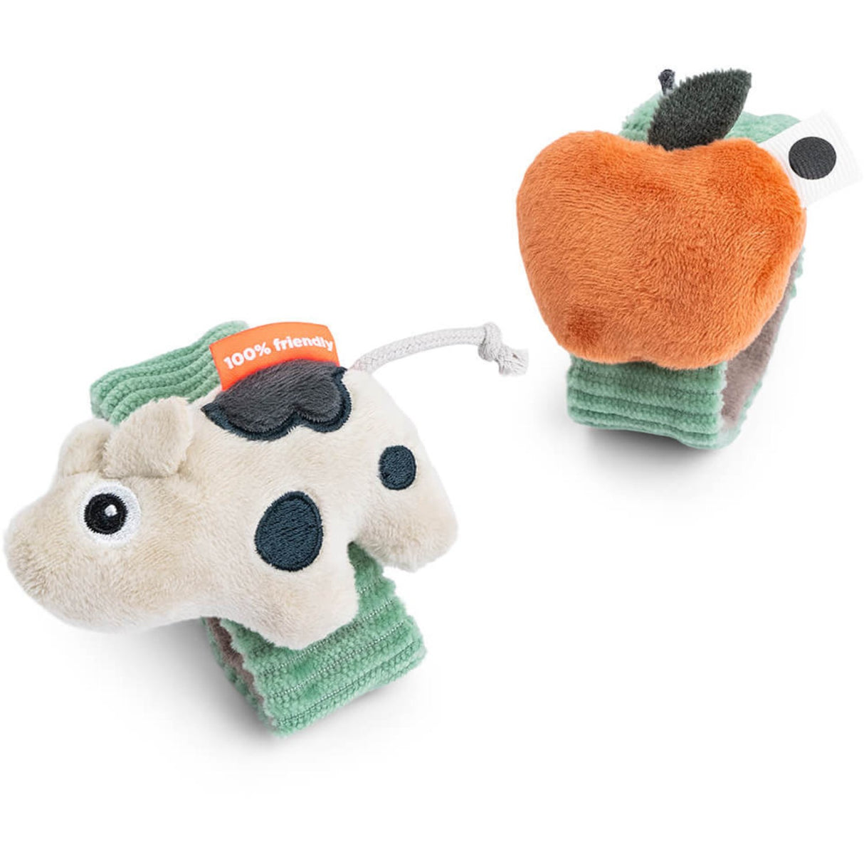 DonebyDeer Grønt Håndleddsraslesett 2 stk. Dotti