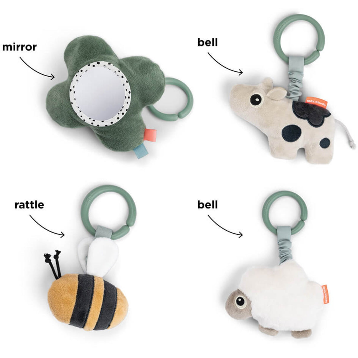 DonebyDeer Grønn Aktivitet Lekematte Liten gård