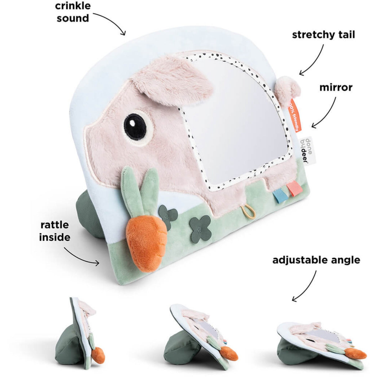 DonebyDeer Color Mix Activity Gulv Speil Pigee