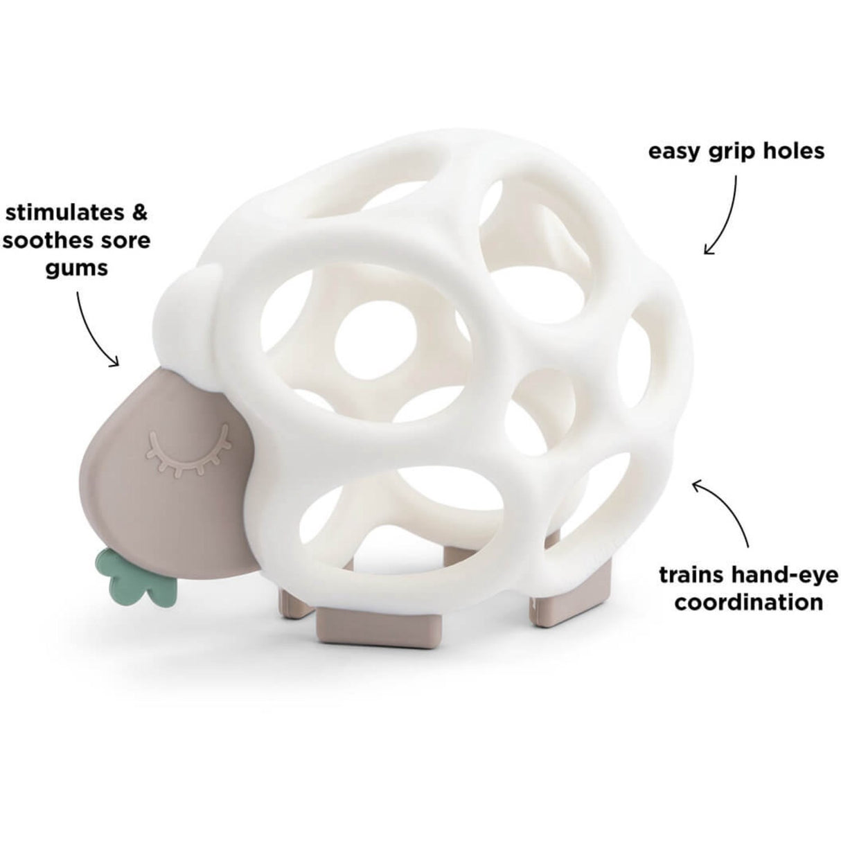 DonebyDeer Sand Grabbing & Biting Toys Sauesand