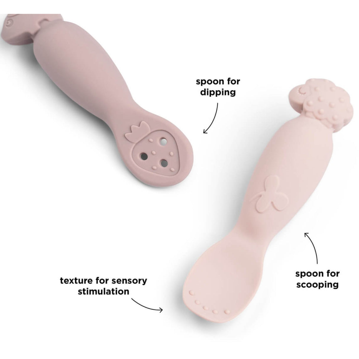 DonebyDeer Powder Learning Spoon Set Tiny farm