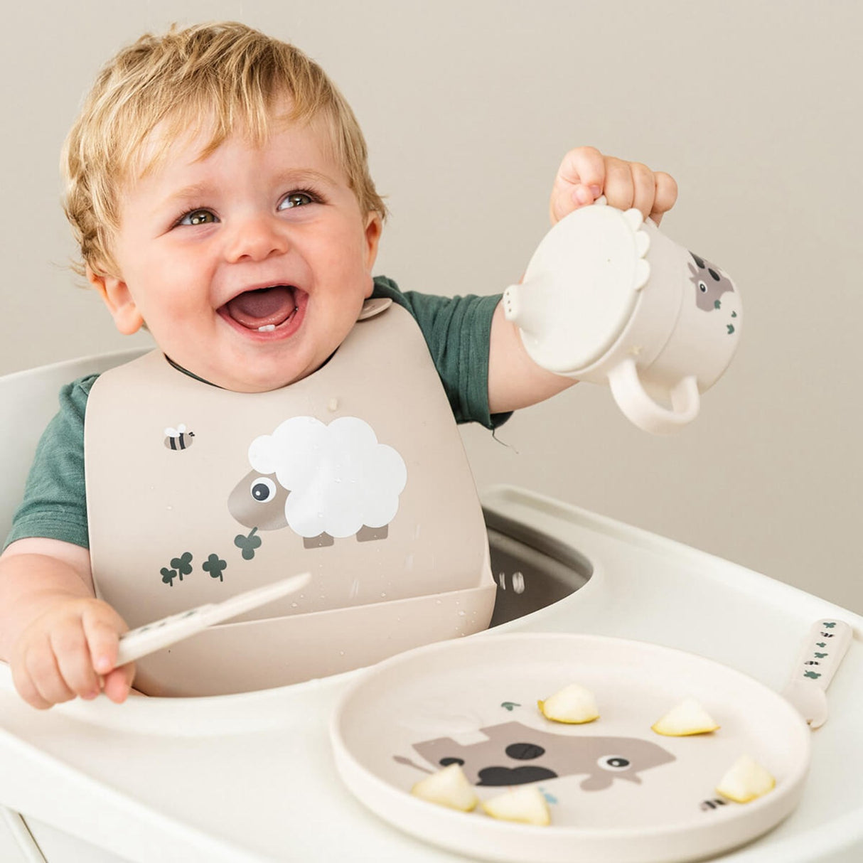 DonebyDeer Sand Foodie Tallerken Tiny farm