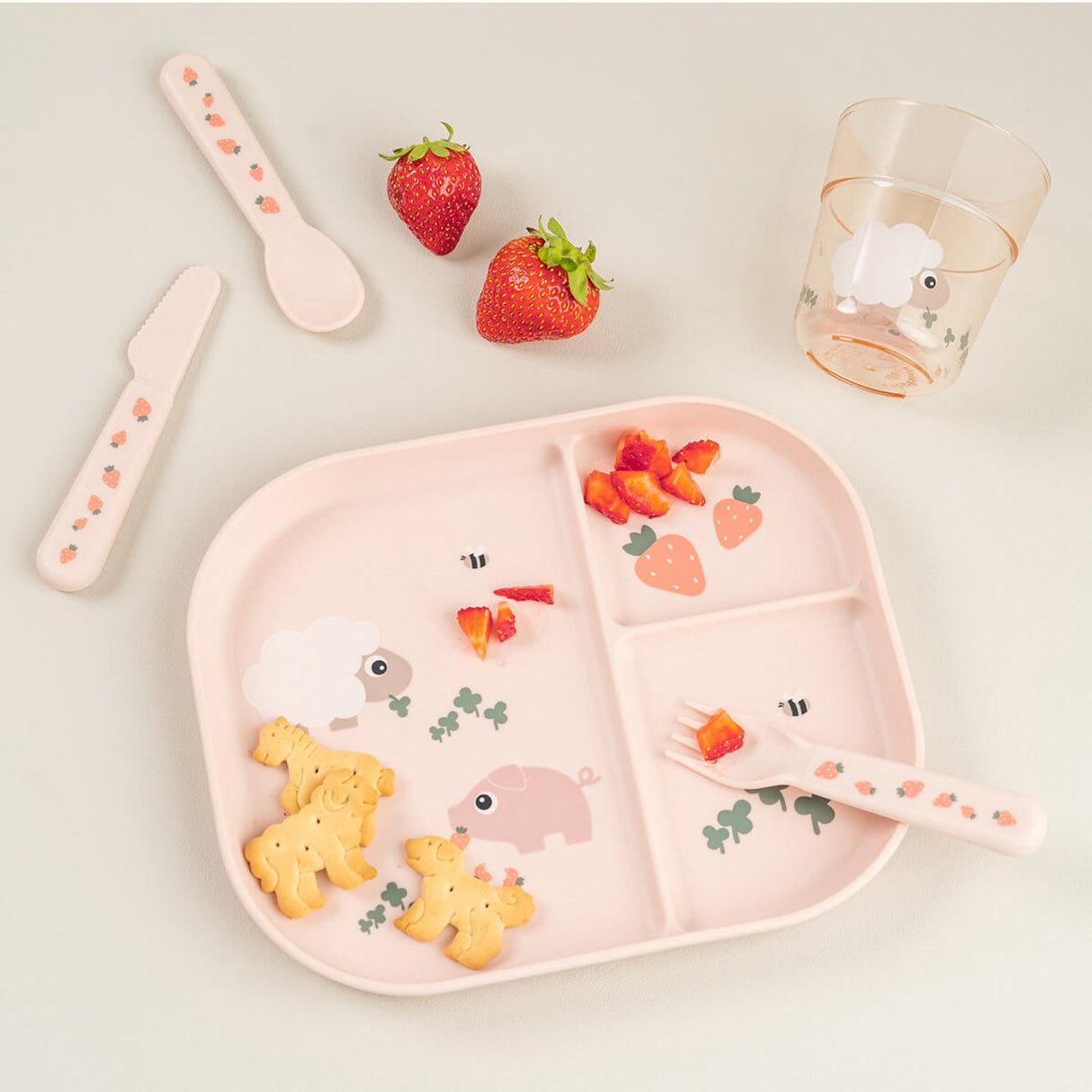 DonebyDeer Powder Glass Tiny farm