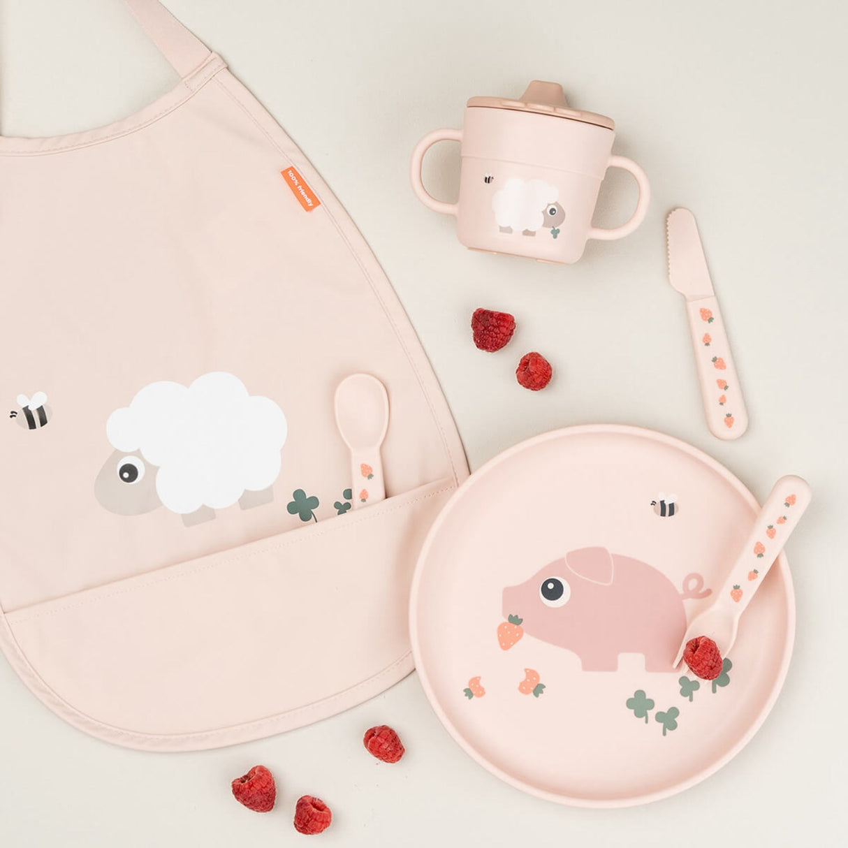 DonebyDeer Powder Foodie Tallerken Tiny farm