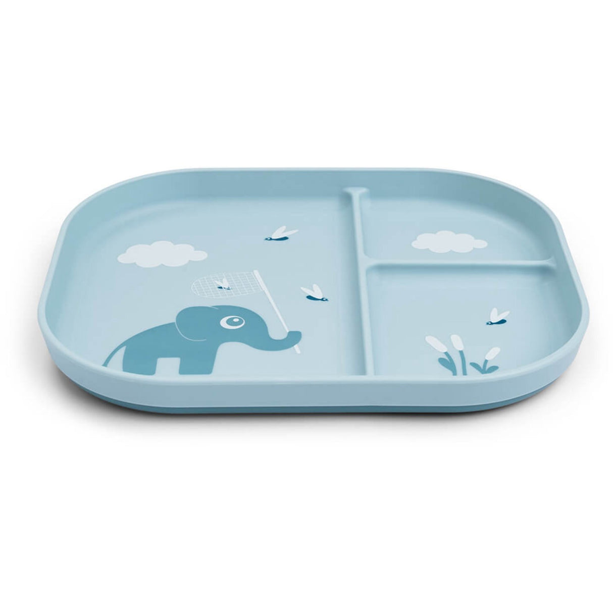 DonebyDeer Blue Foodie Delt Tallerken Elphee