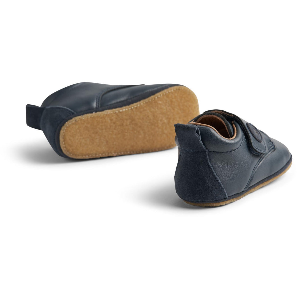 Wheat Navy Indoor Sko Dakota