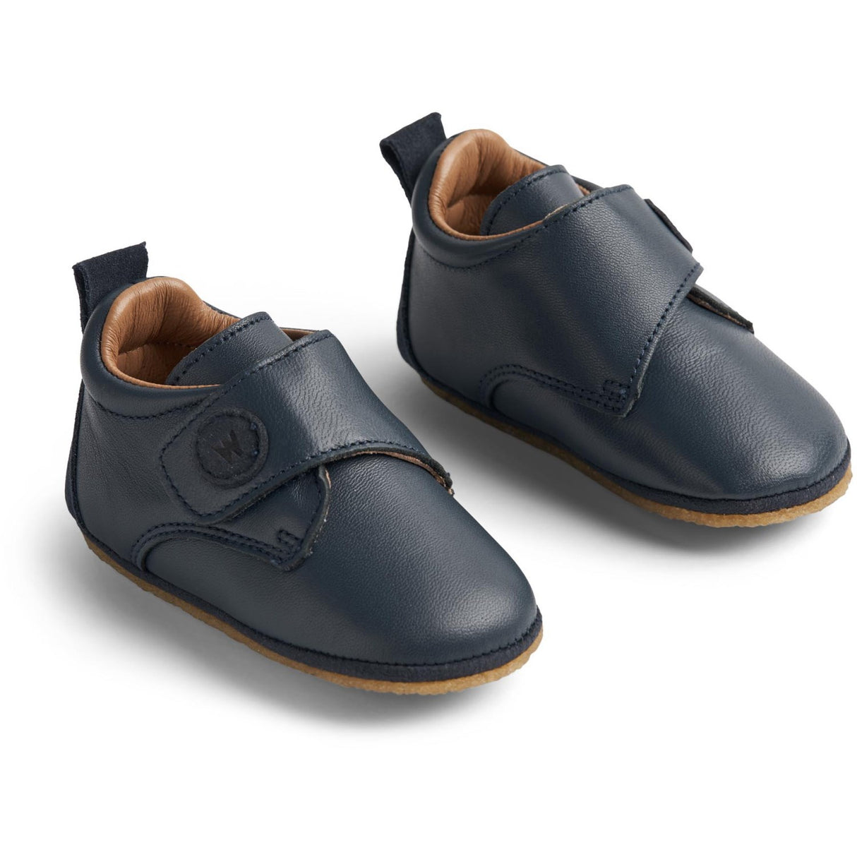 Wheat Navy Indoor Sko Dakota