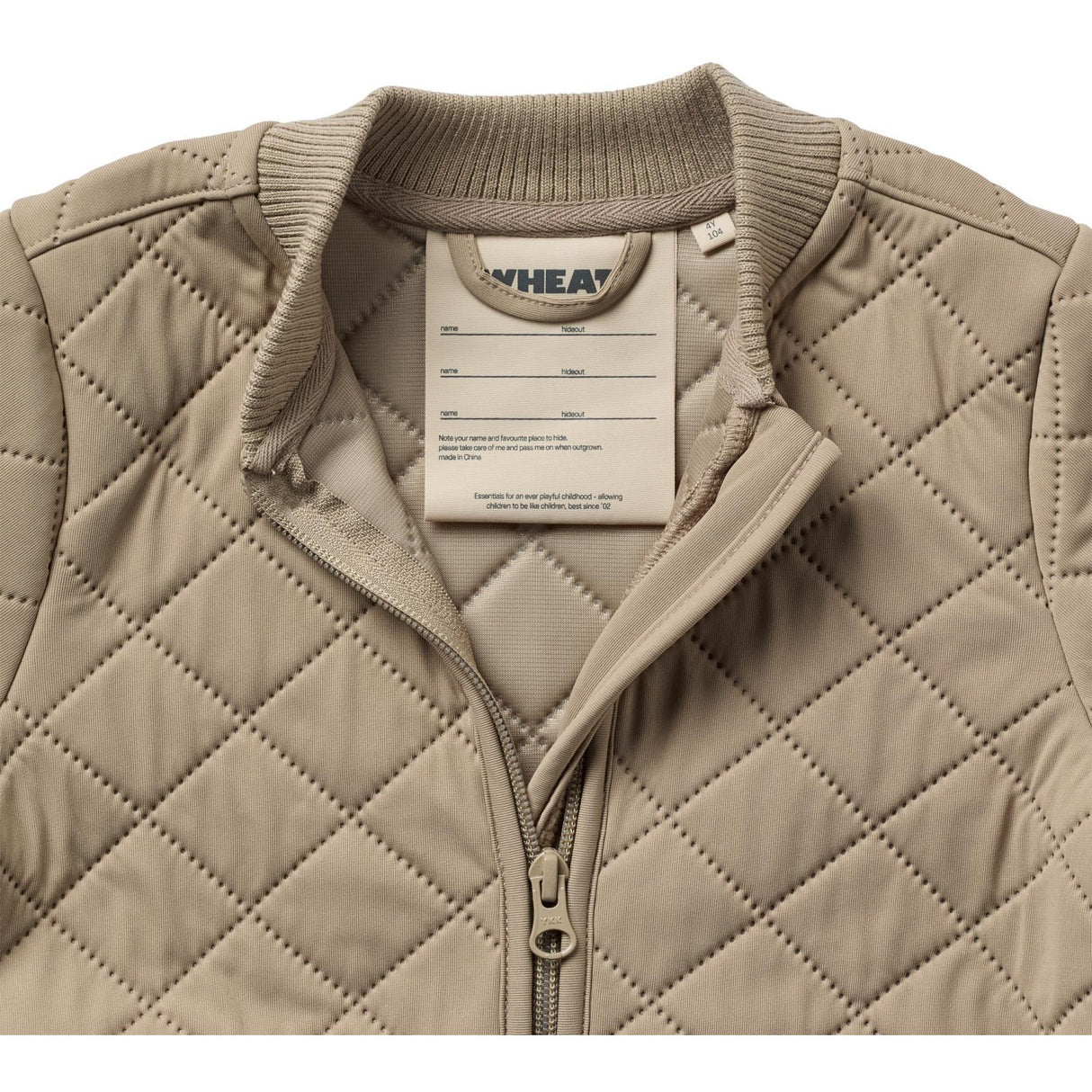 Wheat Beige Stone Thermo Jakke Loui