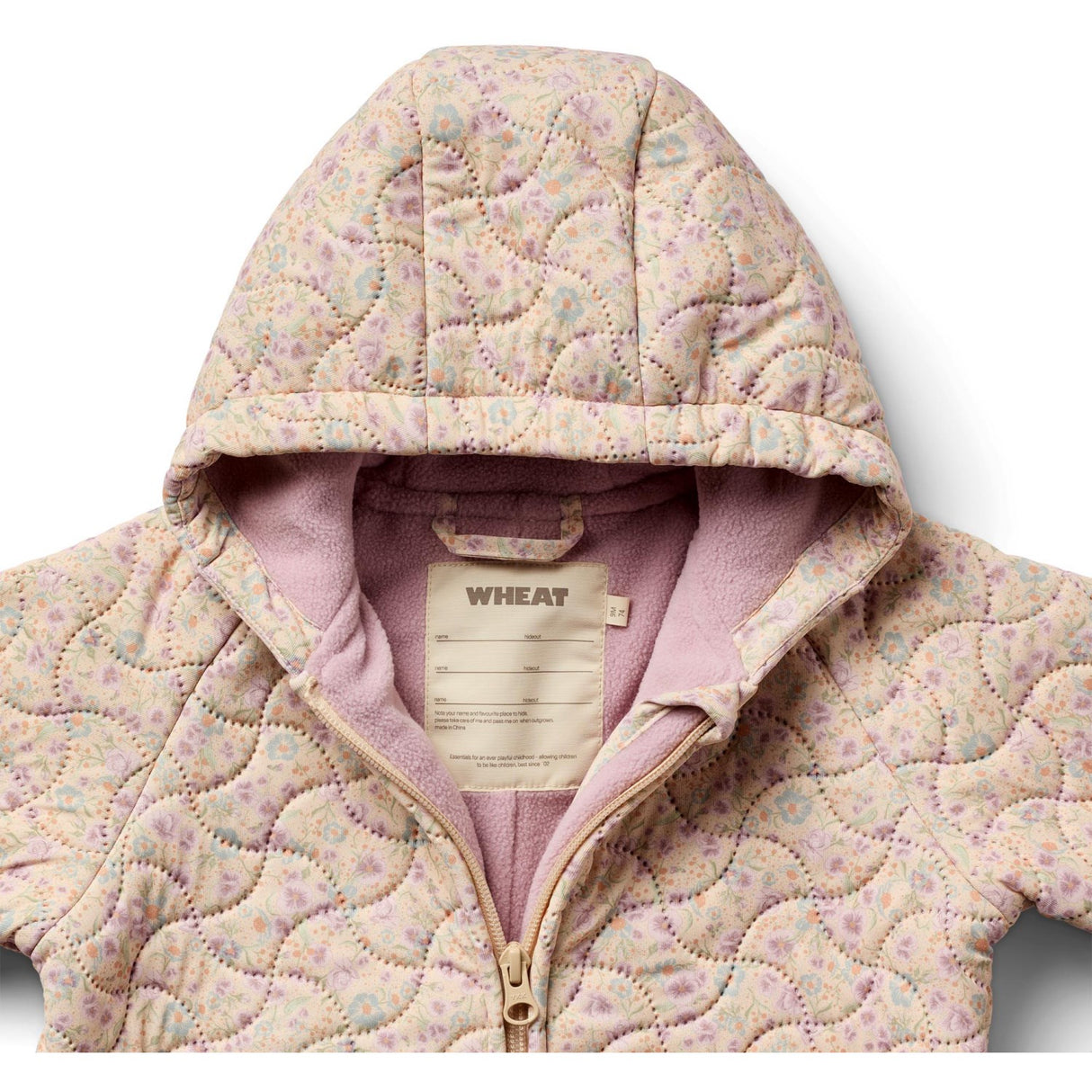 Wheat Pansies Thermo Kjole Cuddle