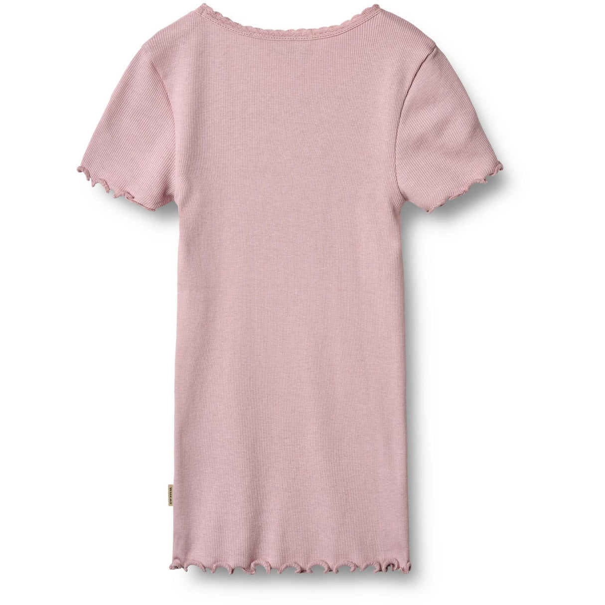 Wheat Lavender Mist Rib T-Skjorte S/S Katie