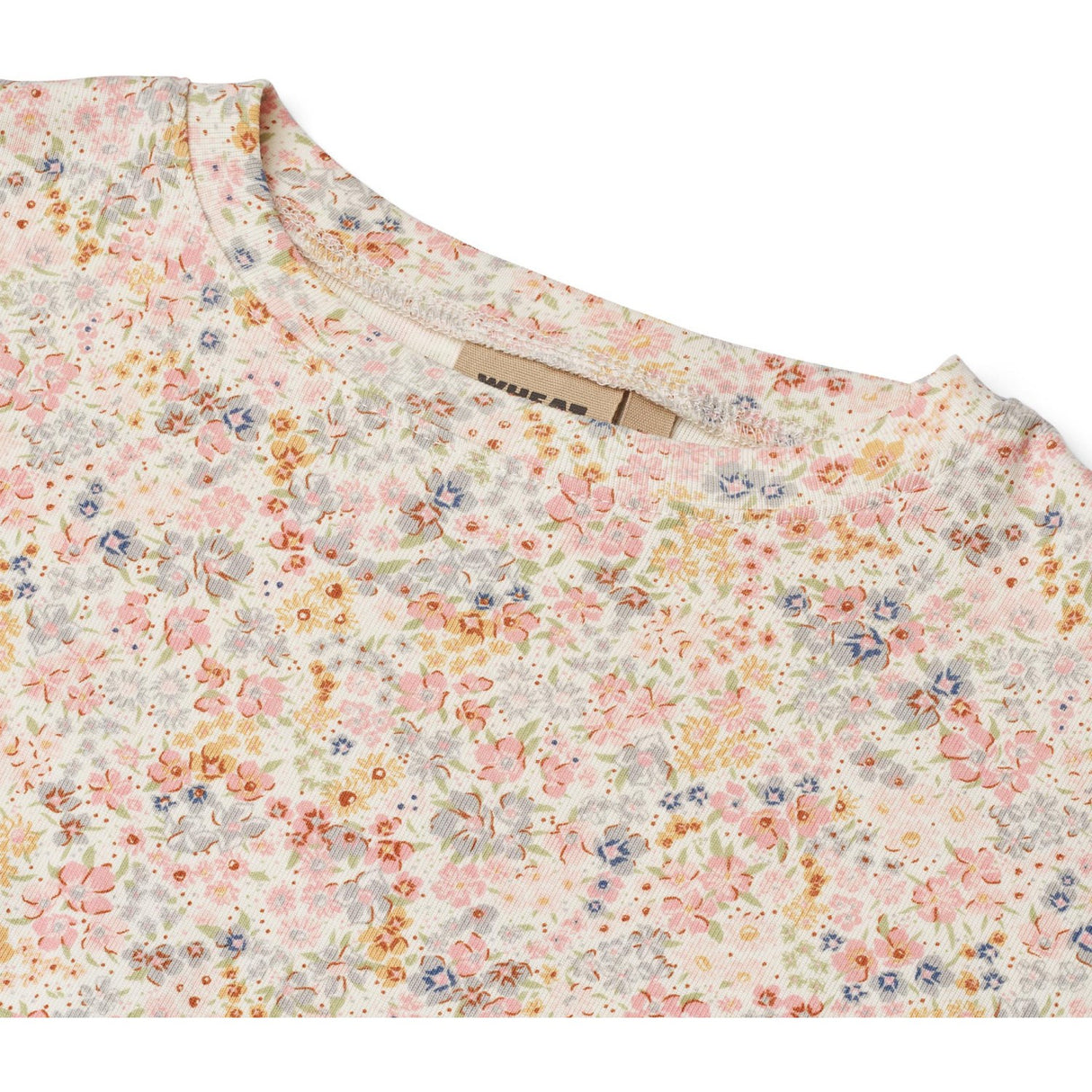 Wheat Bright Flowers T-Skjorte S/S Ally