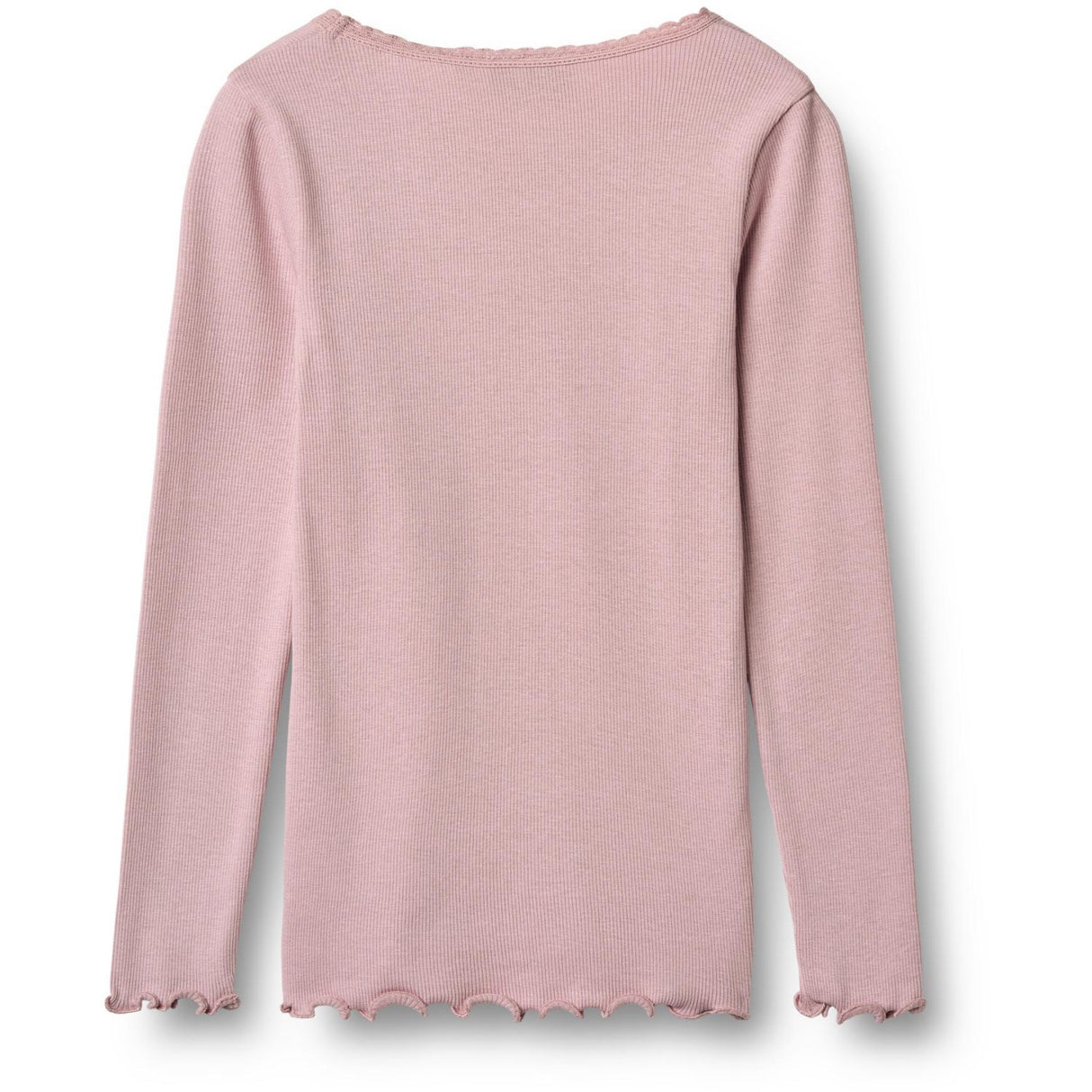 Wheat Lavender Mist Rib T-Skjorte L/S Reese