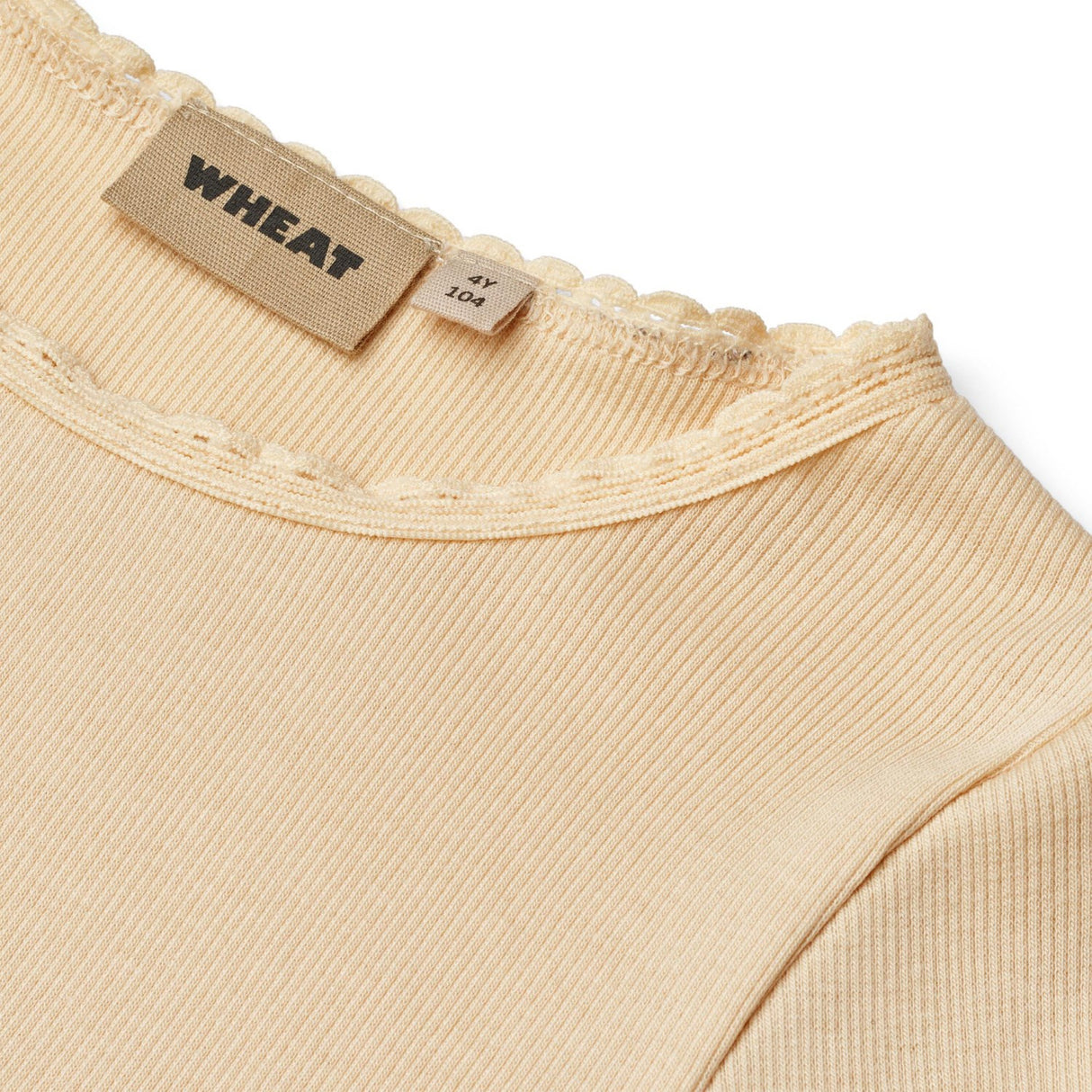 Wheat Macadamia Rib Bluse L/S Reese