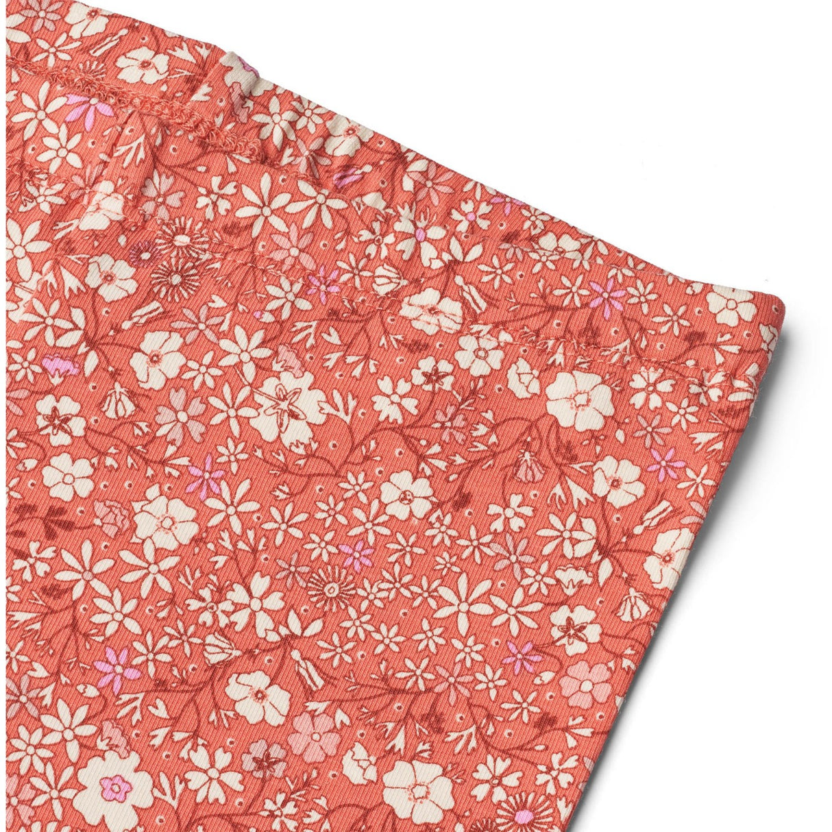 Wheat Coral Flowers Jersey Leggings Jules