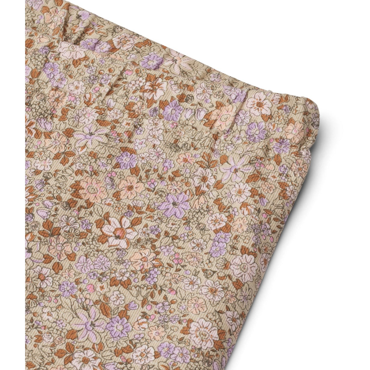 Wheat Lilac Flower Meadow Sykkelshorts Anne
