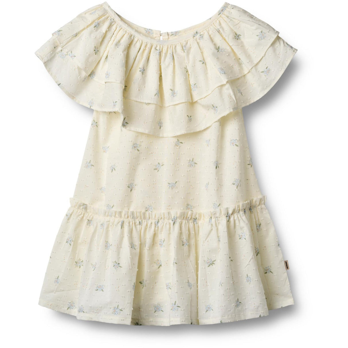 Wheat Blue Flowers Kjole Bitten