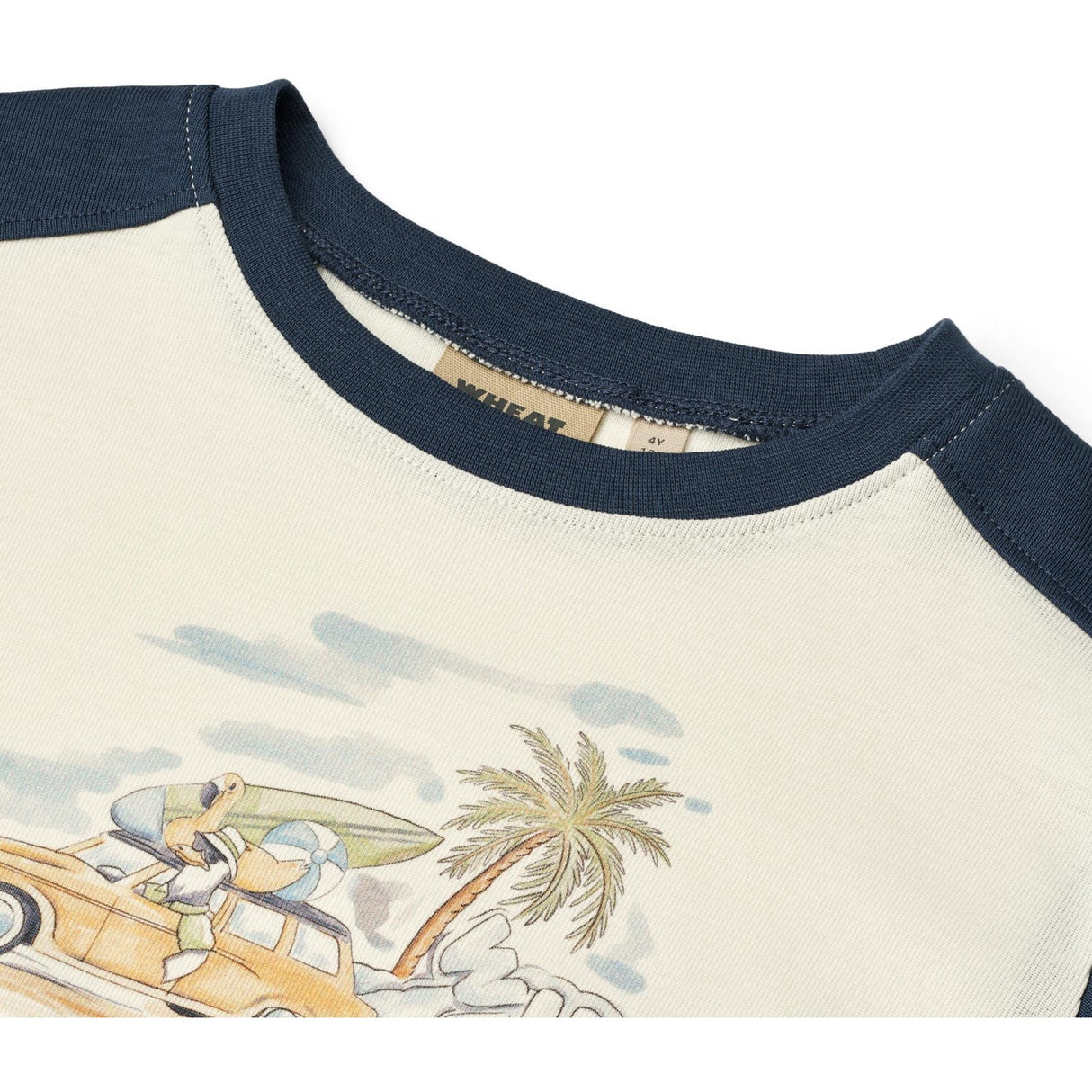 Wheat Ivory T-Skjorte S/S Vincent