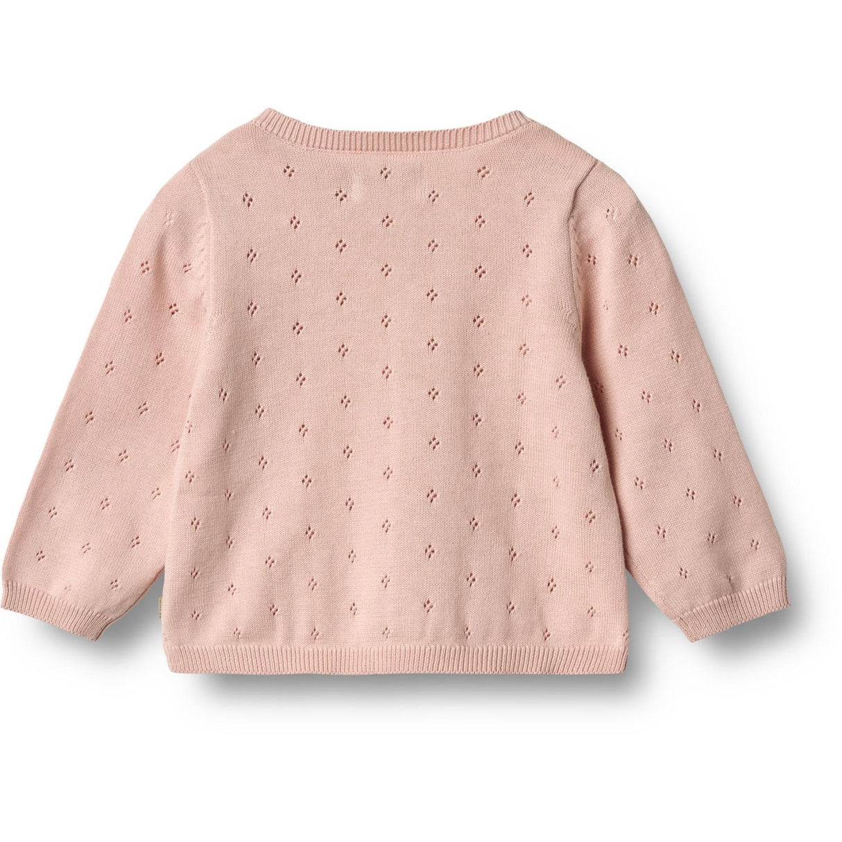 Wheat Powder Strikk Cardigan Maia