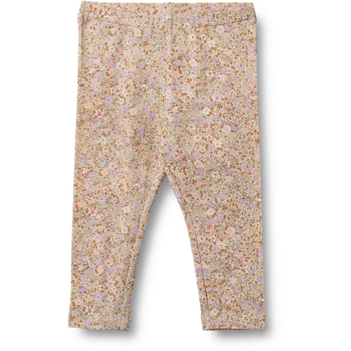Wheat Lilac Flower Meadow Jersey Leggings Jules