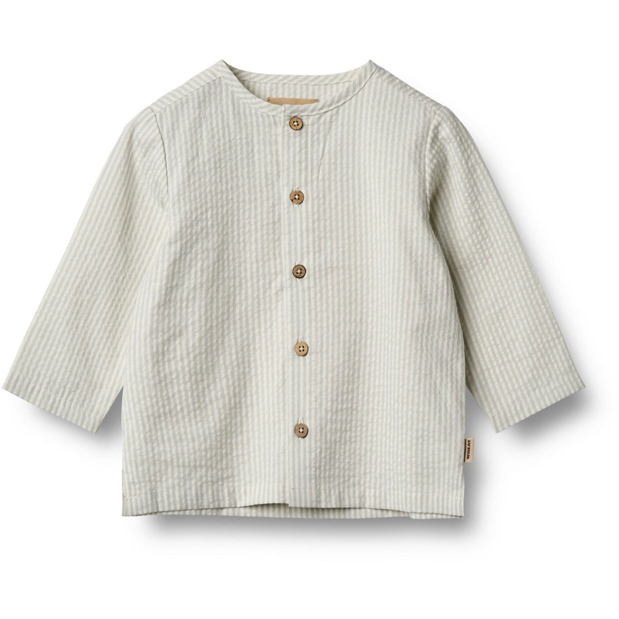 Wheat Summer Blue Stripe Skjorte Shelby