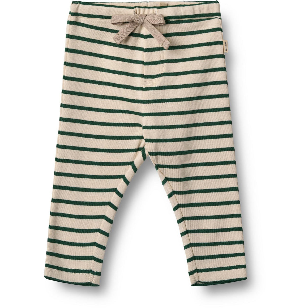 Wheat Green Stripe Jersey Bukser Manfred