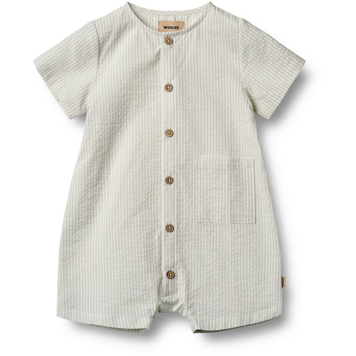 Wheat Blue Summer Stripe Playsuit Frederik