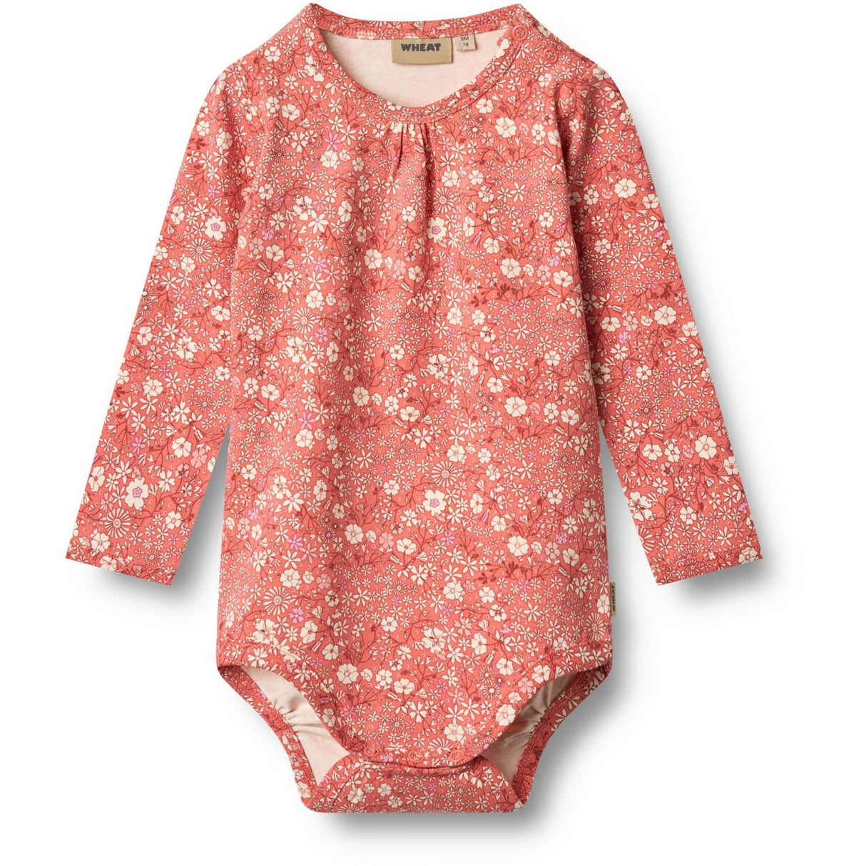 Wheat Coral Flowers Body L/S Liv