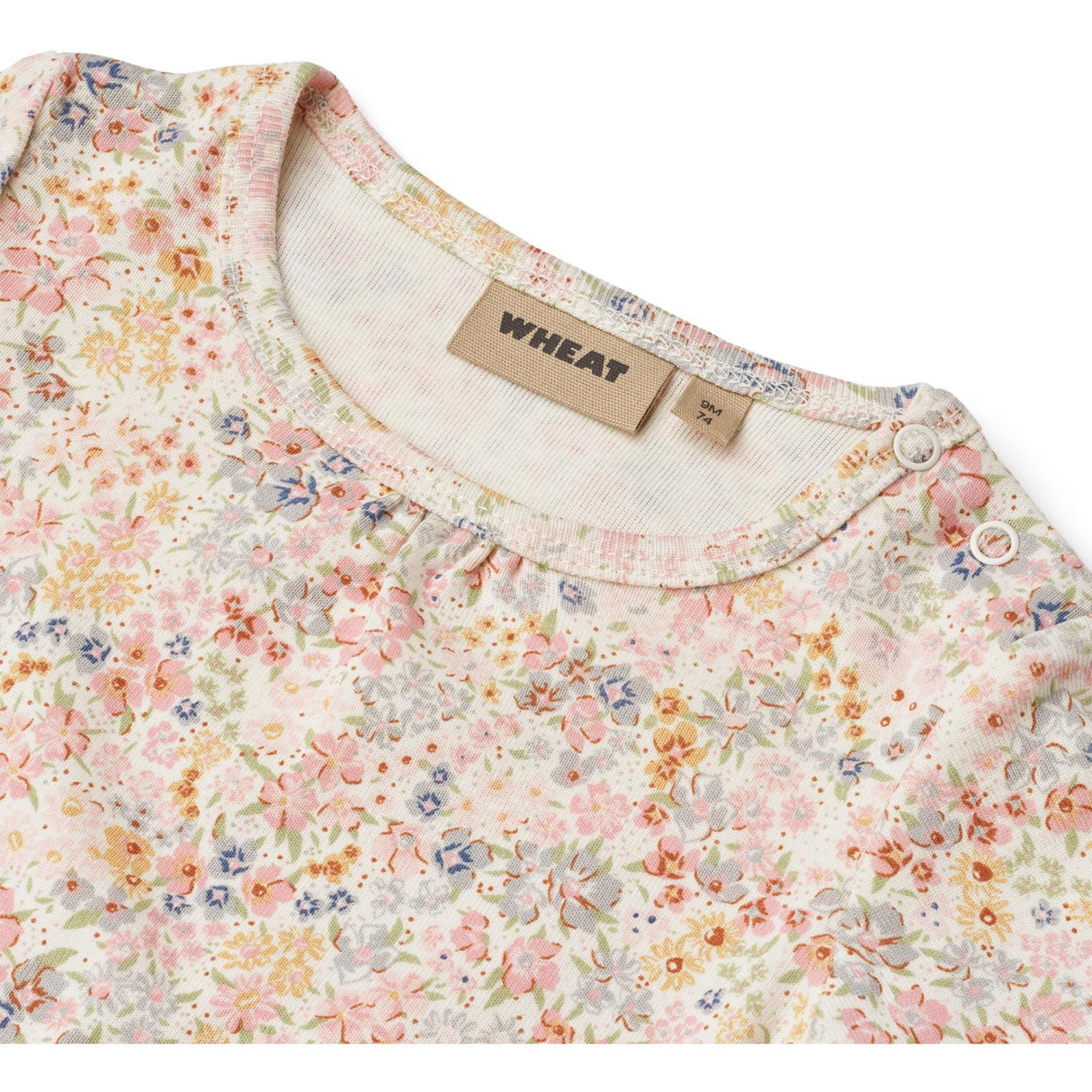 Wheat Bright Flowers Body S/S Linette