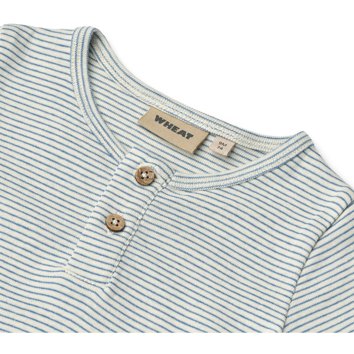 Wheat Blue Stripe Buksedrakt S/S Alfred