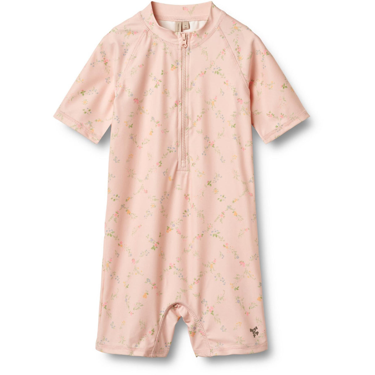 Wheat Powder Checked Flowers Badedrakt S/S Cas