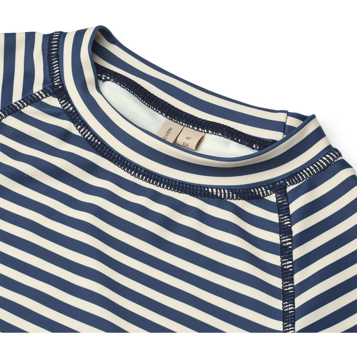 Wheat Blue Stripe Swim T-Skjorte S/S Jackie