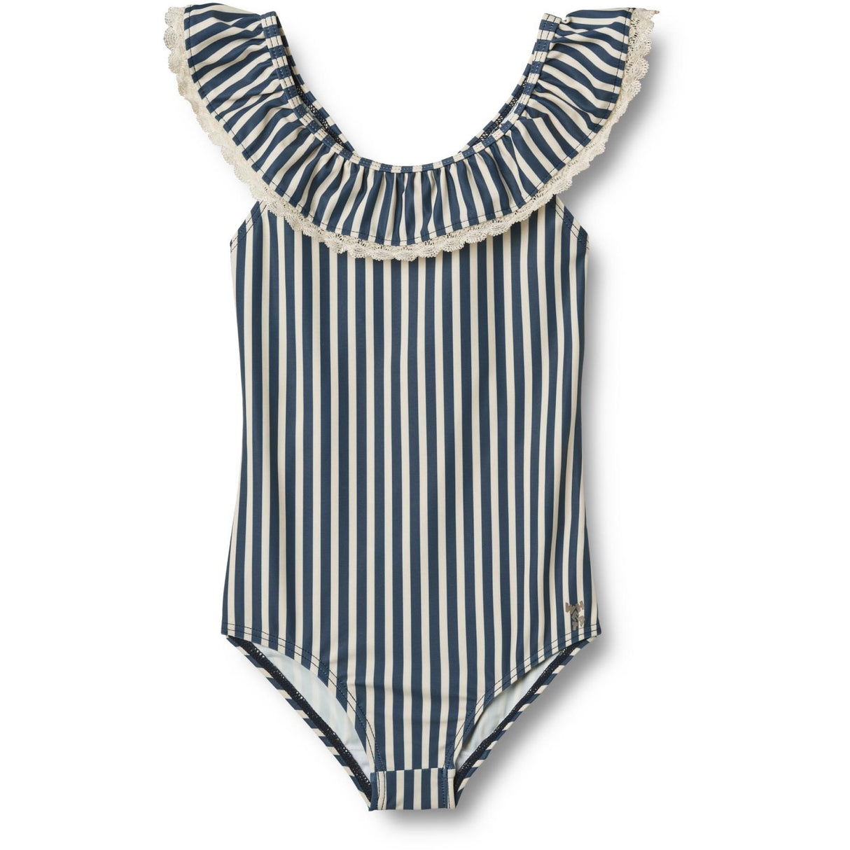 Wheat Blue Stripe Badedrakt Doris