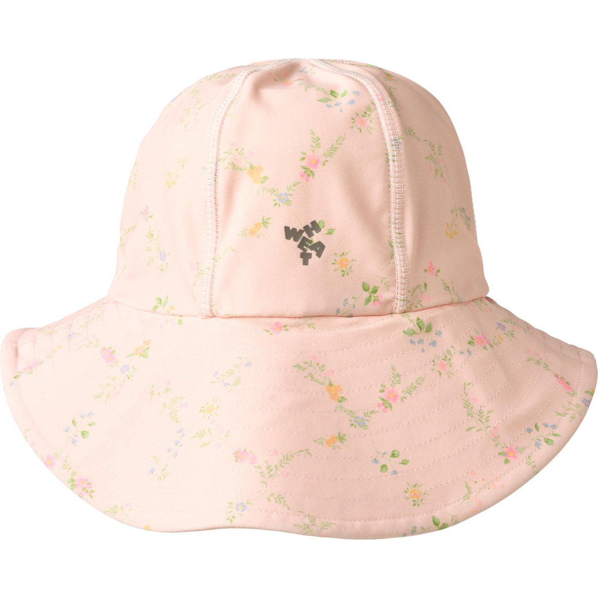 Wheat Powder Checked Flowers Uv Sun Lue Bora