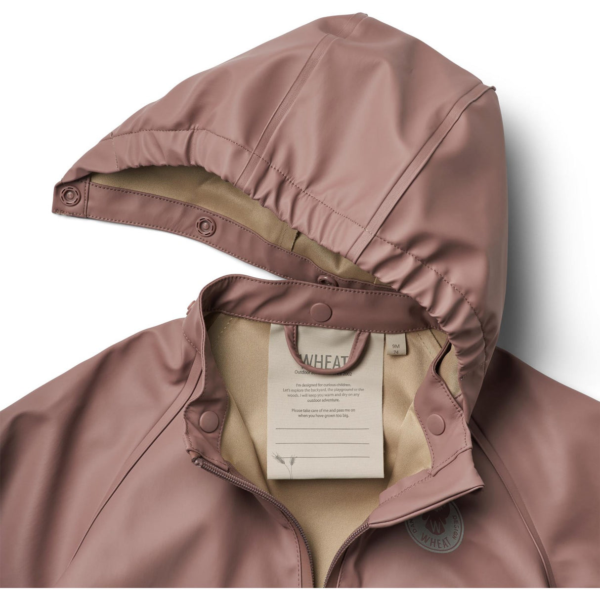 Wheat Dusty Lilac Regntøy Chardy Jakke