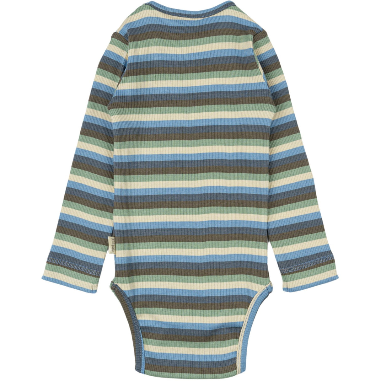 Petit Piao Allure Blue Multi Stripe Body L/S Modal Multi Striped