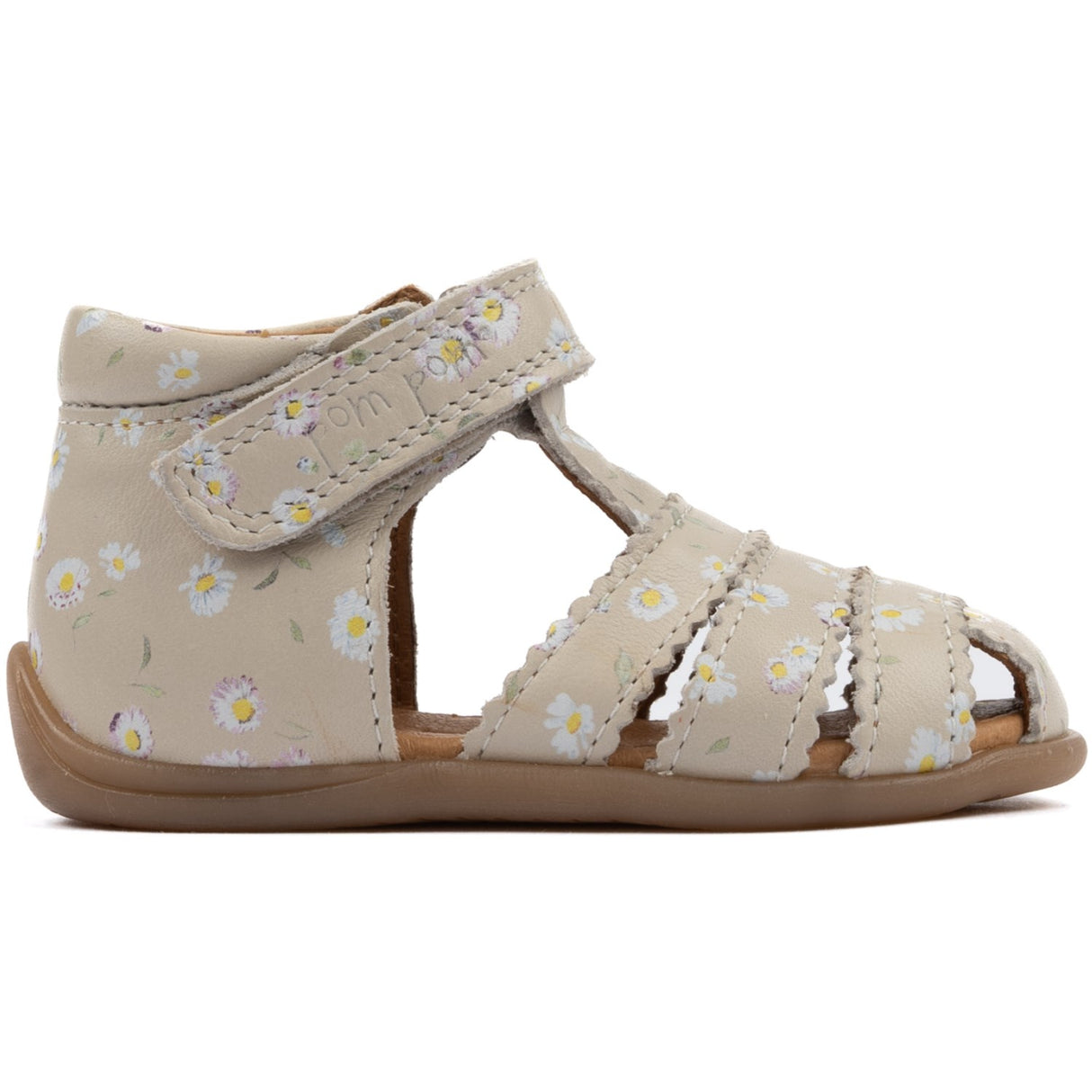 Pom Pom Bellis Starters™ Scallop Borrelås Sandal