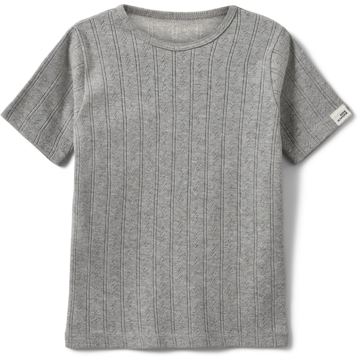 Sofie Schnoor Grey Mel Pipersk T-Skjorte