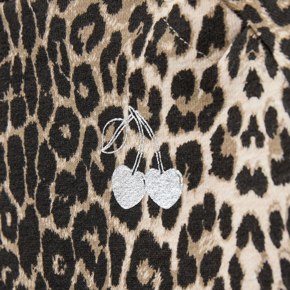 Sofie Schnoor Light Brown Leopard Collegegenser