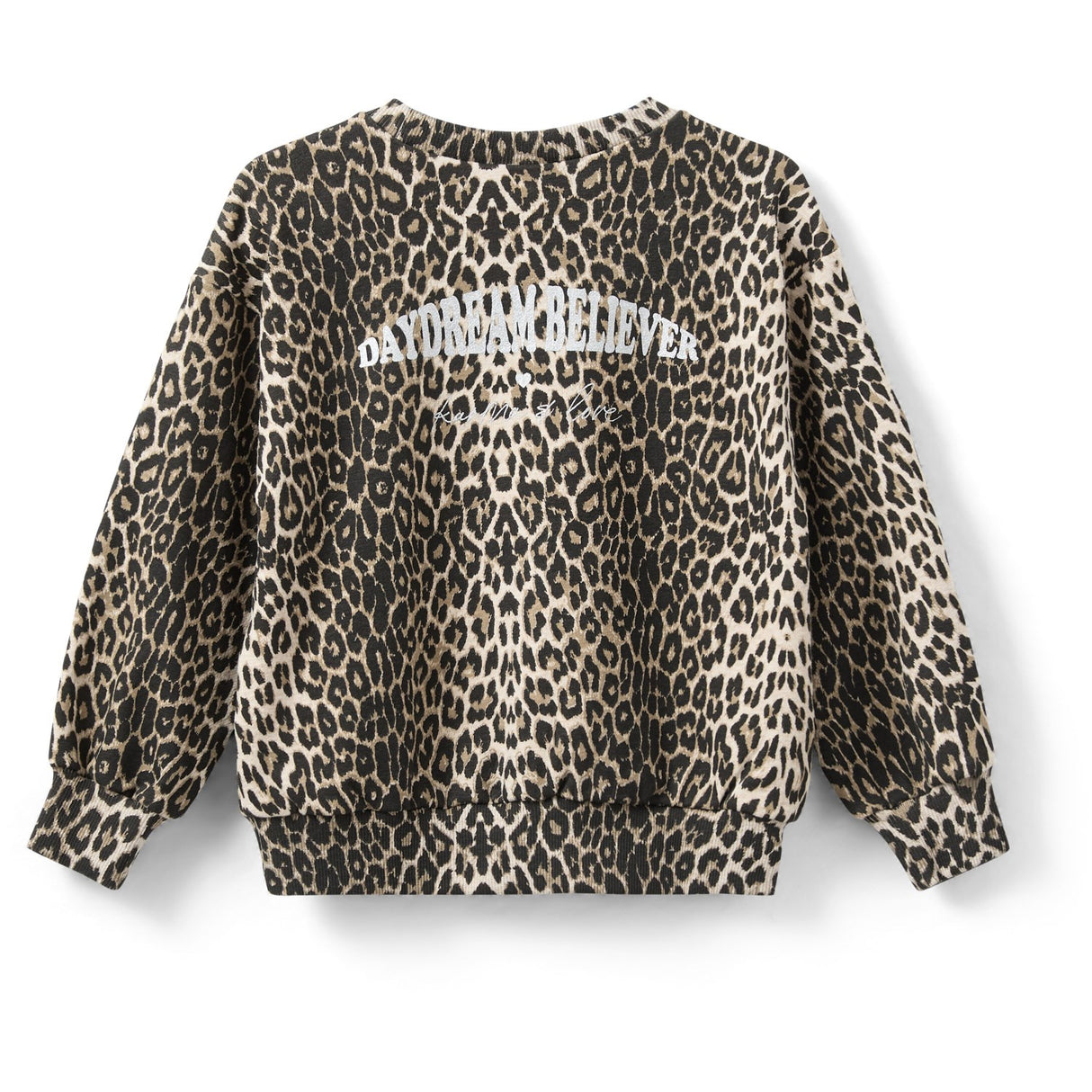 Sofie Schnoor Lys Brown Leopard Collegegenser